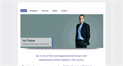 Desktop Screenshot of ianmarber.com